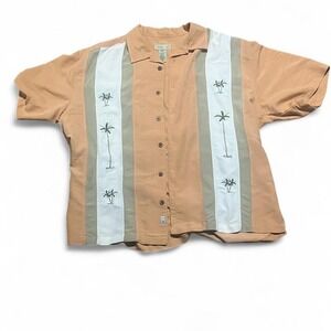 Trader Bay Palm Tree Button-Up (XL)